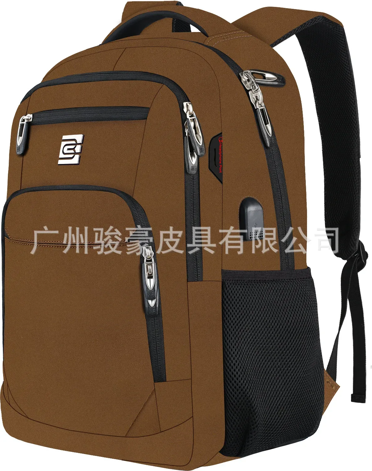 sac à dos antivol pour ordinateur portable 15.6 pouces, pour voyage d'affaires, avec port de chargement usb, convient aux femmes et aux hommes