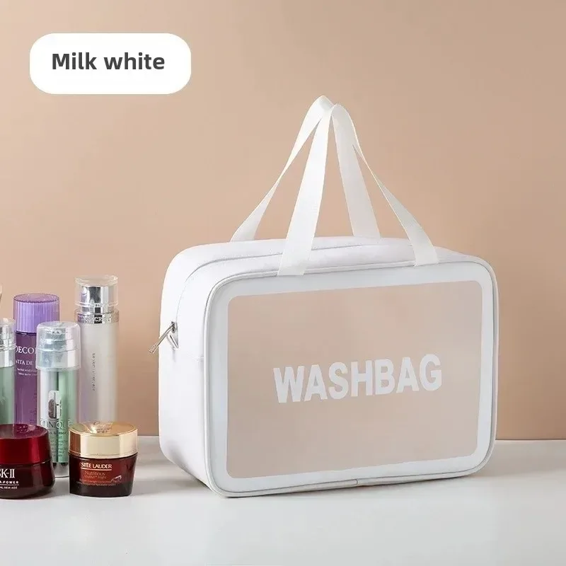 sac de voyage étanche de grande capacité pour cosmétiques, sac de toilette à séparation humide et sèche, sac de rangement pour la natation et le bain, portable et pratique
