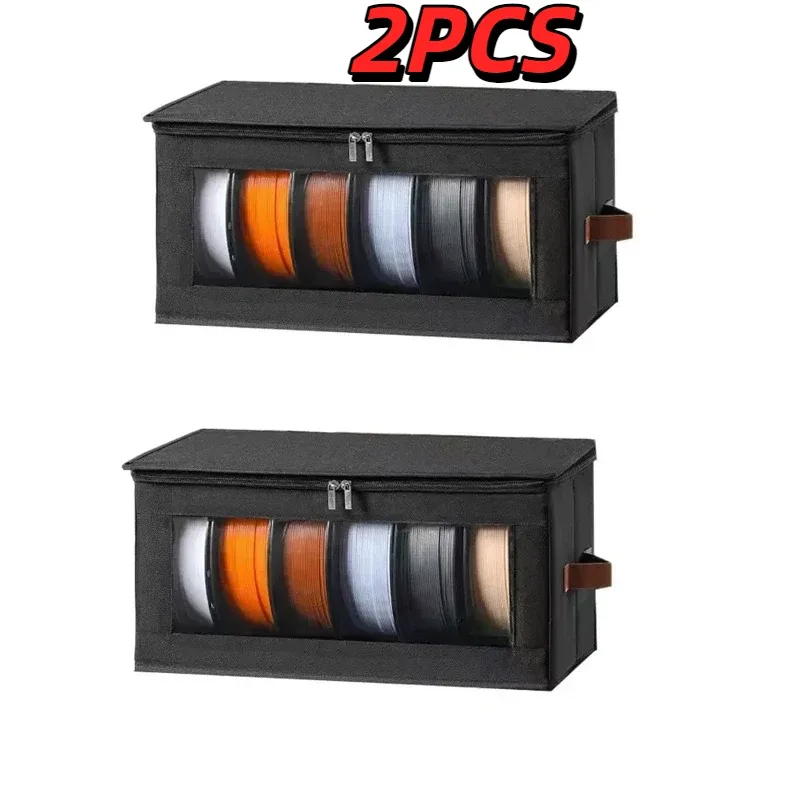 sac de rangement pour filament d'imprimante 3d, organisateur anti-humidité, pochette transparente pour bobines de 1 kg pla petg tpu abs, bac de transport pliable