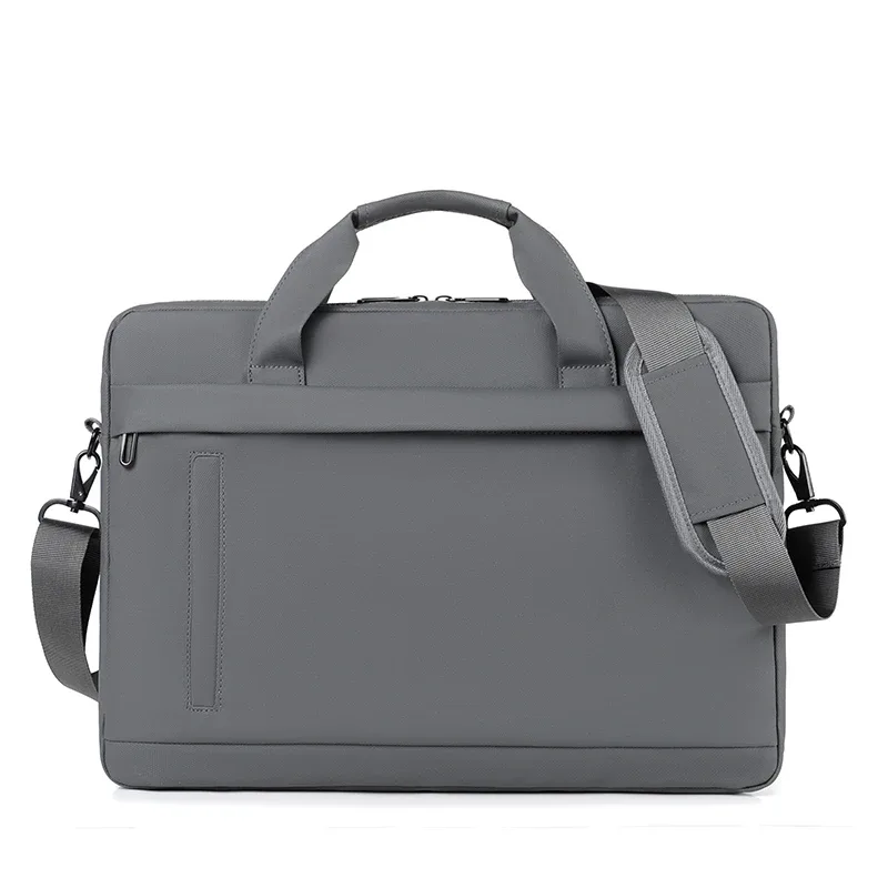 mallette pour hommes, sac à bandoulière d'affaires minimaliste, sac messager pour hommes, fourre-tout de bureau de grande capacité, sac pour ordinateur portable de 14 pouces