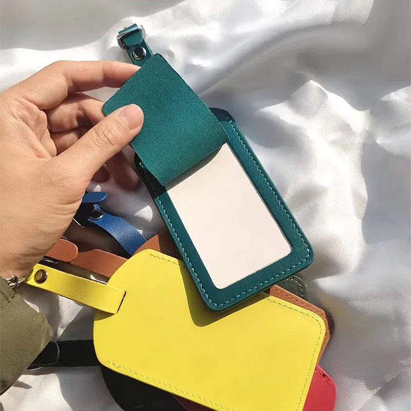 étiquette de bagage personnalisée en cuir de vachette véritable avec initiales, étiquette de valise personnalisée, pendentif de sac de luxe pour affaires, charme rétro