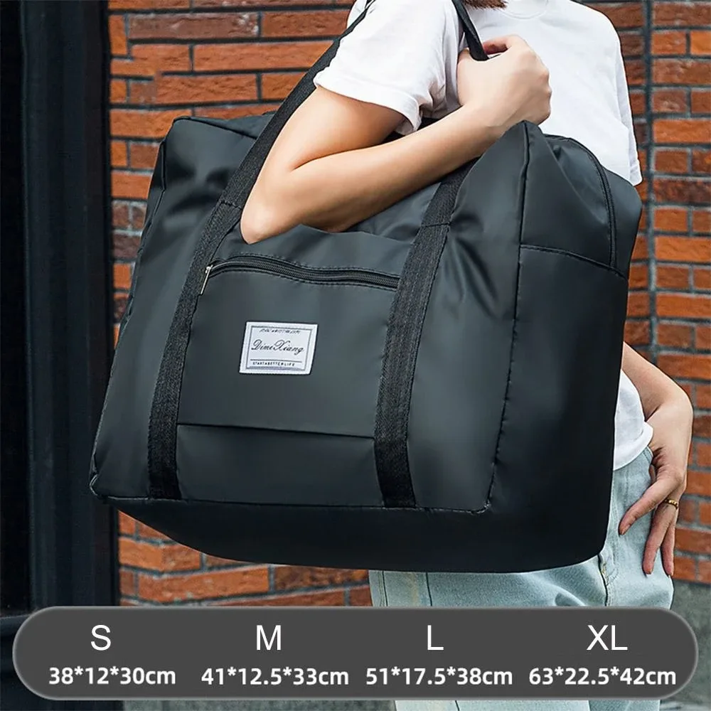 sac de voyage pliable multifonction en tissu oxford, sac à bagages de voyage imperméable grande capacité, sacs à main de voyage, organisateur de vêtements