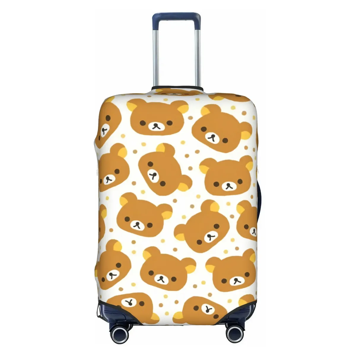 housse de bagage de voyage personnalisée r-rilakkumas, housse de protection élastique pour valise à motif de dessin animé, convient aux valises de 18 à 32 pouces