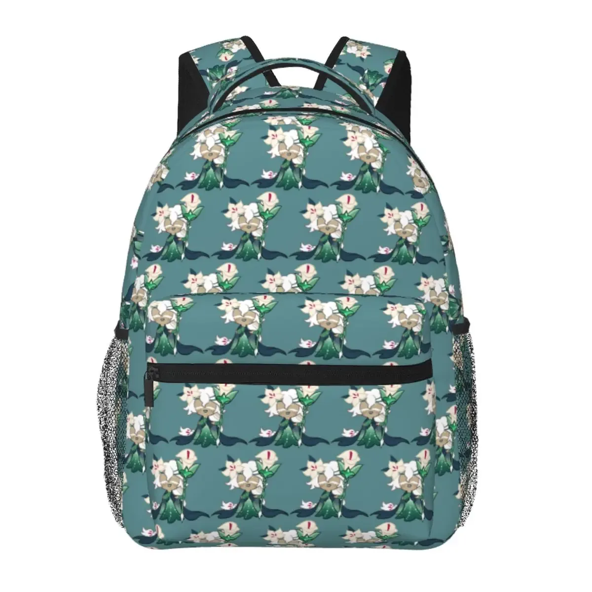 biscuit à la fleur de lys blanche! cookie run kingdom sac à dos long pour étudiants, sac d'école pour enfants, sacs à bandoulière pour ordinateur pour garçons et filles