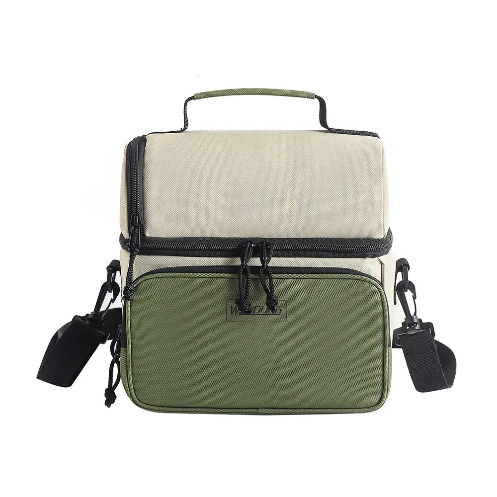 sac d'isolation thermique oxford de grande capacité, sac de rangement de fruits pour les déplacements au bureau, sac isotherme thermique étanche pour boissons et boissons