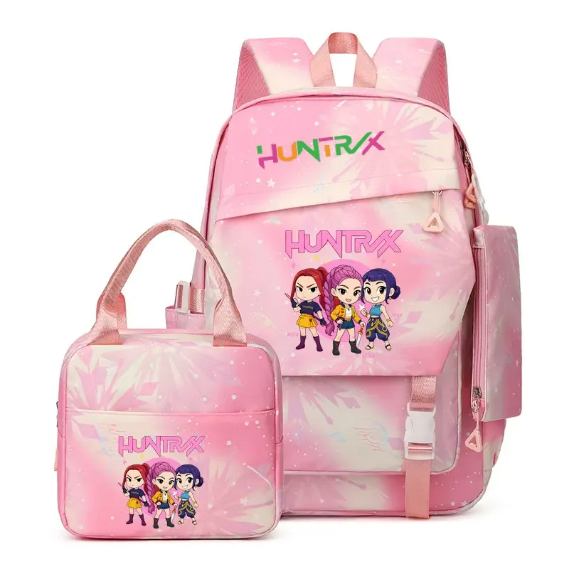 sac à dos kpop demon hunters, capacité importante, rumi mira zoey, sacs d'école, sacs de voyage, sac à dos pour ordinateur portable, nouvelle mochila pour étudiants, sacs cadeaux