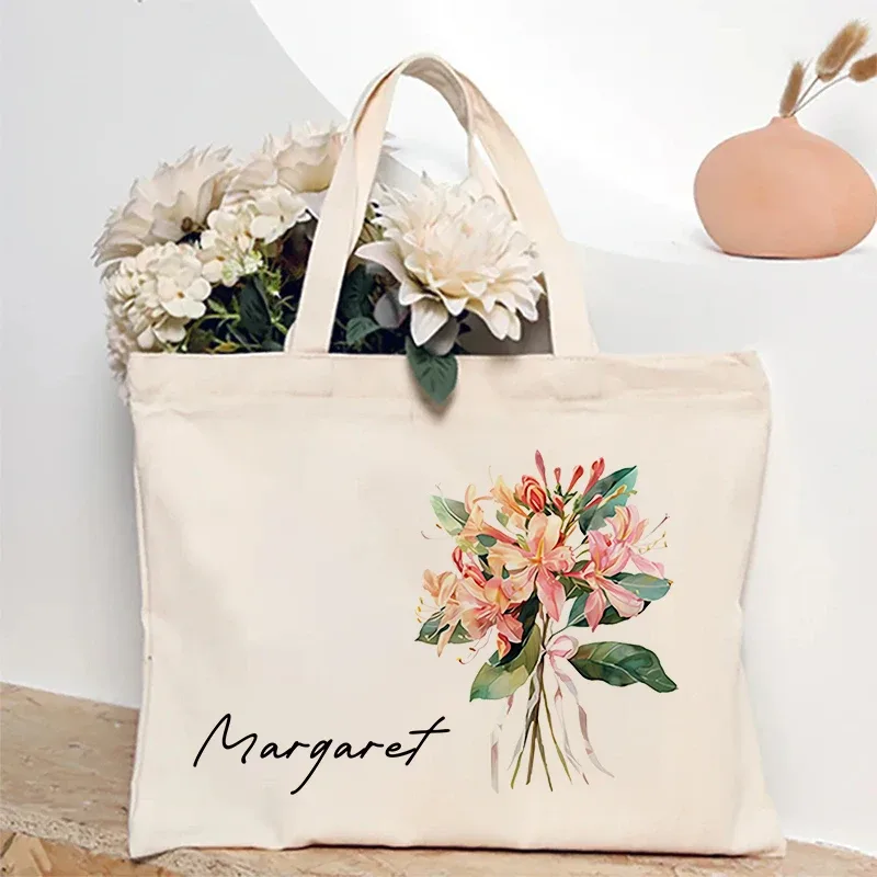sac à main personnalisé avec nom, sac de rangement de voyage, sac à bandoulière, cadeau d'anniversaire et de mariage pour demoiselle d'honneur
