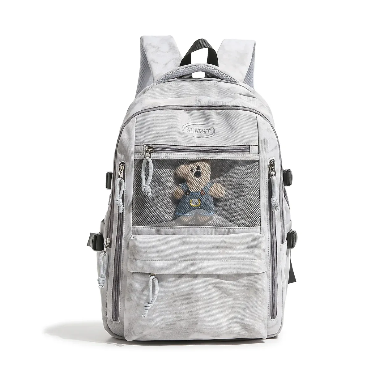 sac à dos unisexe de style coréen, grande capacité, multicouche, léger, respirant, sac d'école pour étudiants, sac à dos de voyage pour ordinateur portable