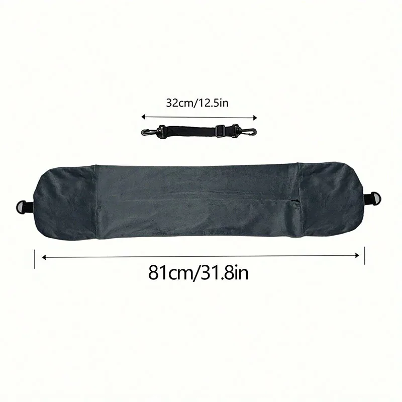 oreiller de voyage pliable, coussin de soutien cervical multifonctionnel, oreiller léger et portable pour les voyages en avion et en voiture.
