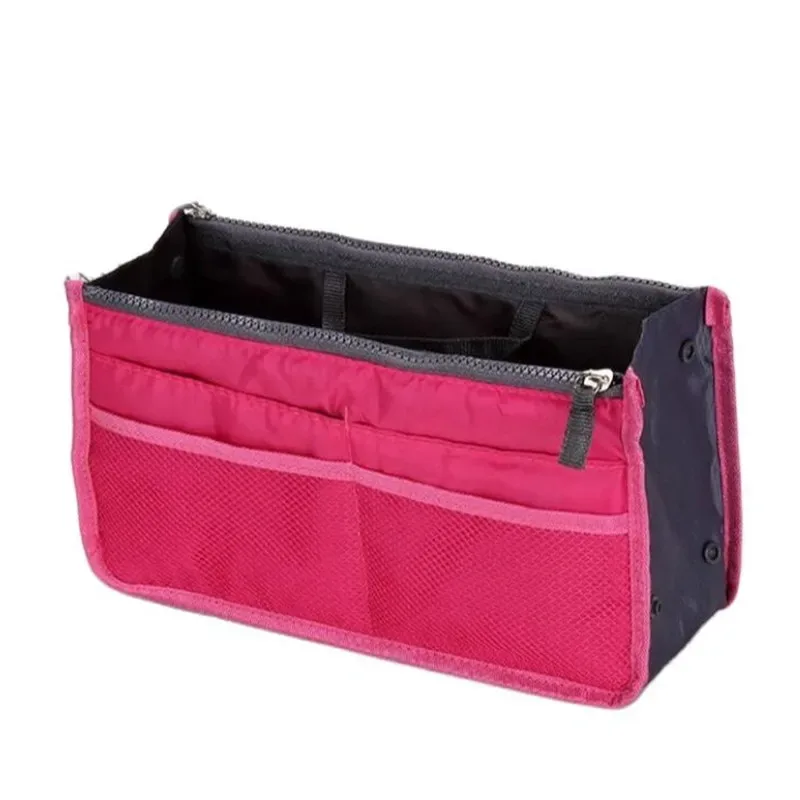 sac de rangement pour femme en nylon, organisateur de voyage, grand sac à main, sac de maquillage, sac cosmétique pas cher, sac fourre-tout pour femme