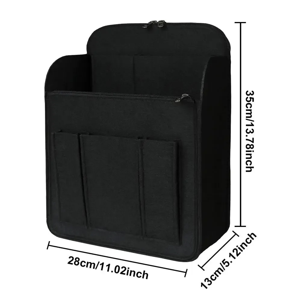 organisateur de sac à dos, sac de rangement portable de grande capacité, pochette multi-poches pour sac à dos, pochette de rangement pour cosmétiques et téléphone