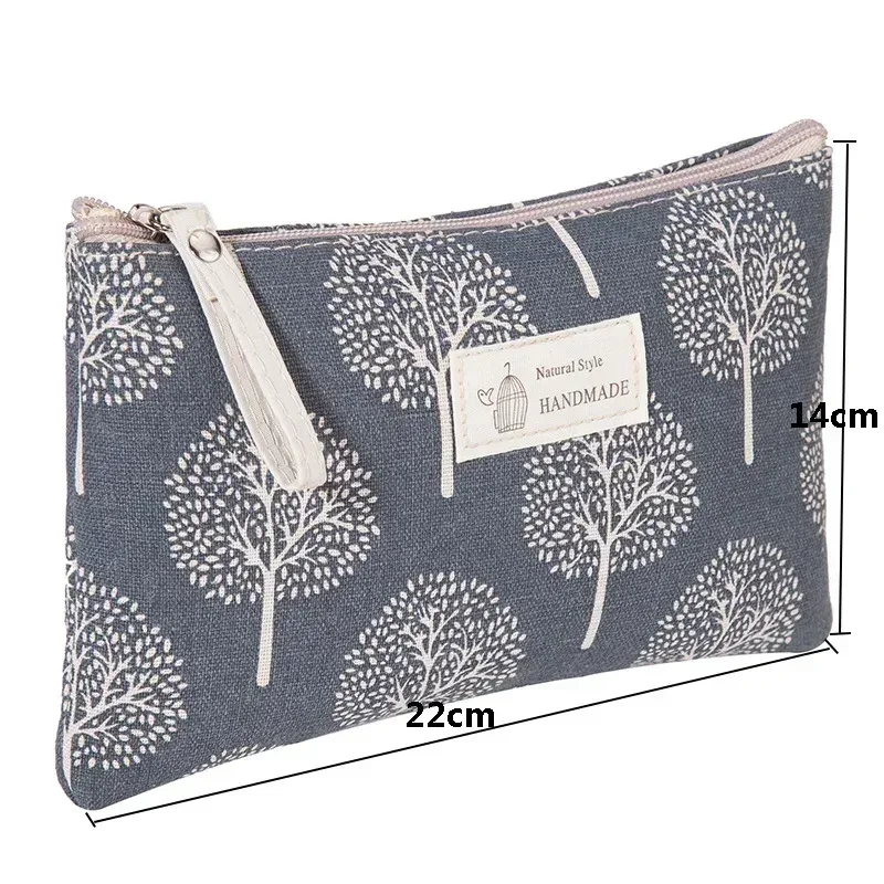 nouveau femmes voyage sac cosmétique toile portable fermeture éclair sacs de maquillage femme sacs à main trousse à crayons articles de toilette stockage sac de lavage chaud
