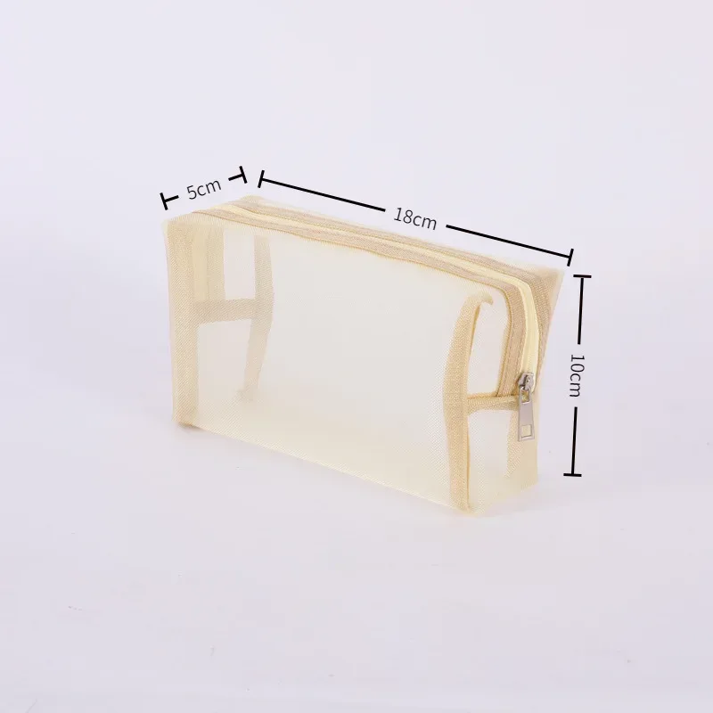 sac à cosmétiques rouge pour femmes et hommes, 1 pièce, organisateur de voyage transparent, petits et grands sacs de toilette noirs, pochette de maquillage