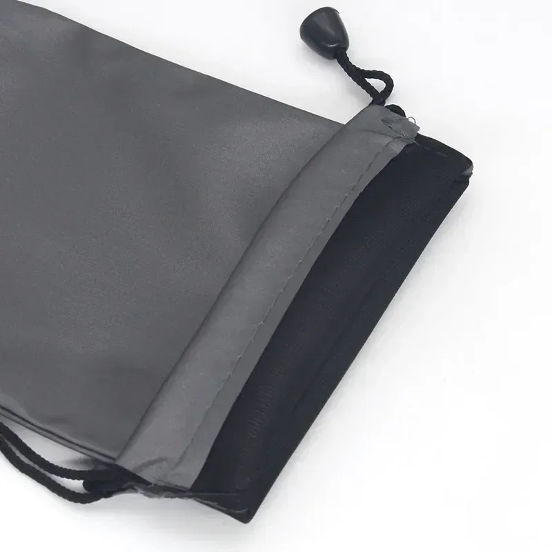 oxford – sac à cordon étanche et anti-poussière, sac en polyester noir, pochette pour câble de données de casque, pochette pour articles de sport, organisateur