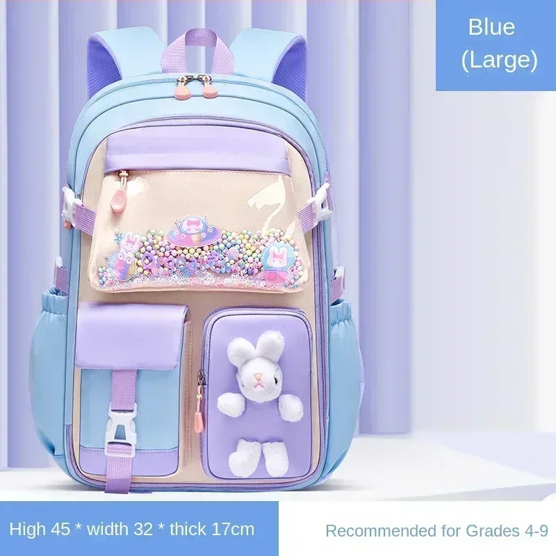 2025 cartable pour filles de l'école primaire kawaii sac léger pour enfants sacs imperméables sac à dos de voyage coloré mochilas cadeaux