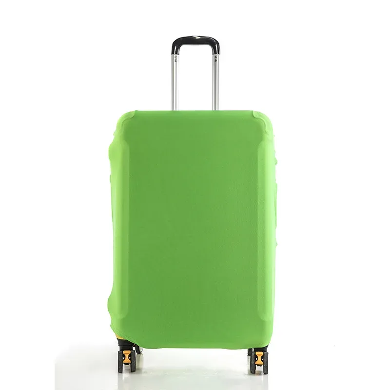 housse de protection pour valise de voyage, housse de protection pour bagages, couleur unie, adaptée aux valises de 18 à 32 pouces.-zmt