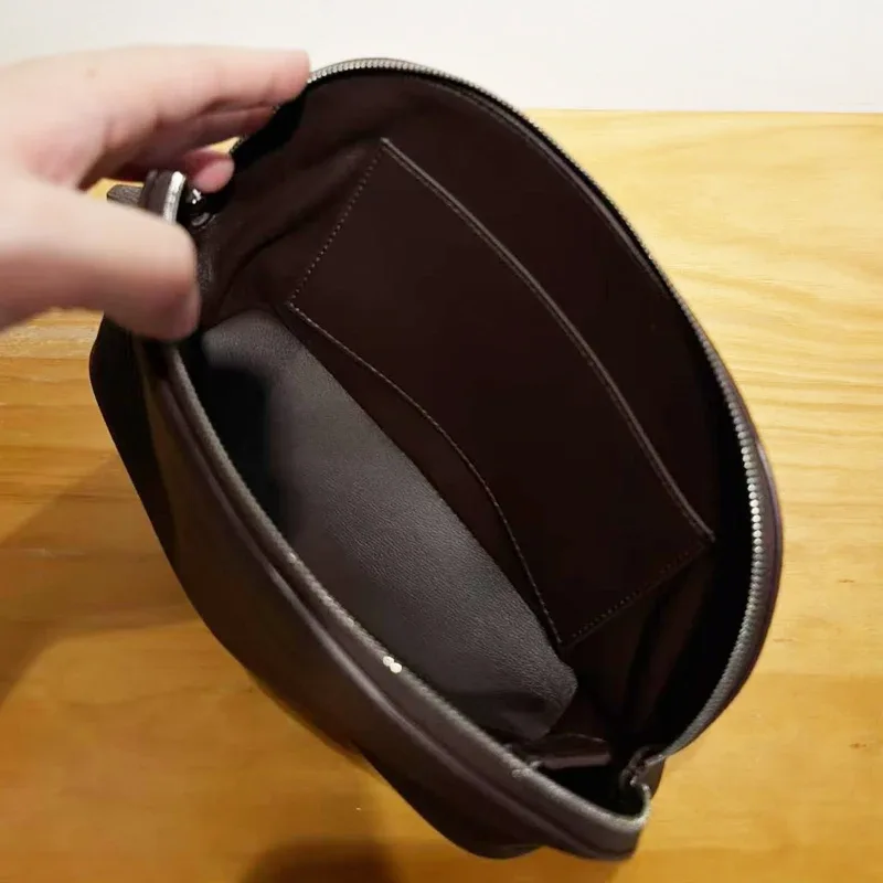 personnaliser les initiales top cowhide grain shell type embrayage sacs de maquillage pour femmes sacs à main de luxe designer 2026 nouveau en peau de vache naturelle petit sac organisateur