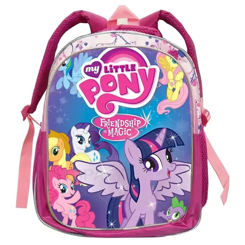 sac à dos my little pony pour élèves du primaire, de la 1ère à la 6ème année, maternelle, licorne mignonne, twilight, sac à dos pour filles, réduction de la charge