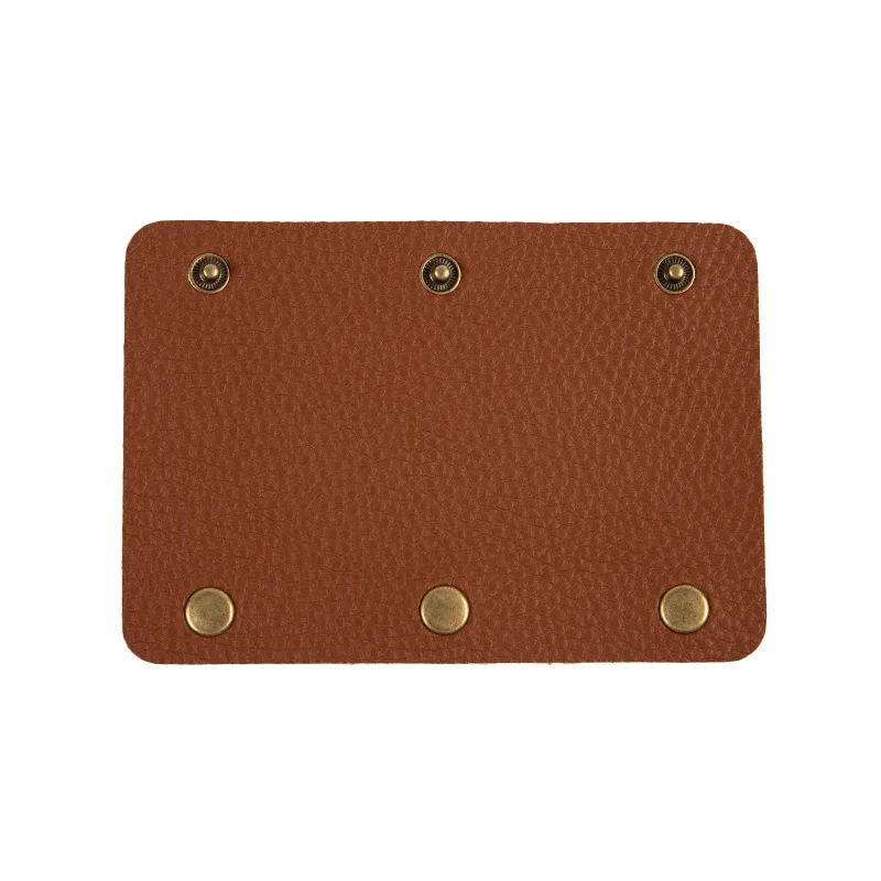 poignée sac cuir grainé métal bouton noir beige clair marron remplacement sangle accessoire voyage
