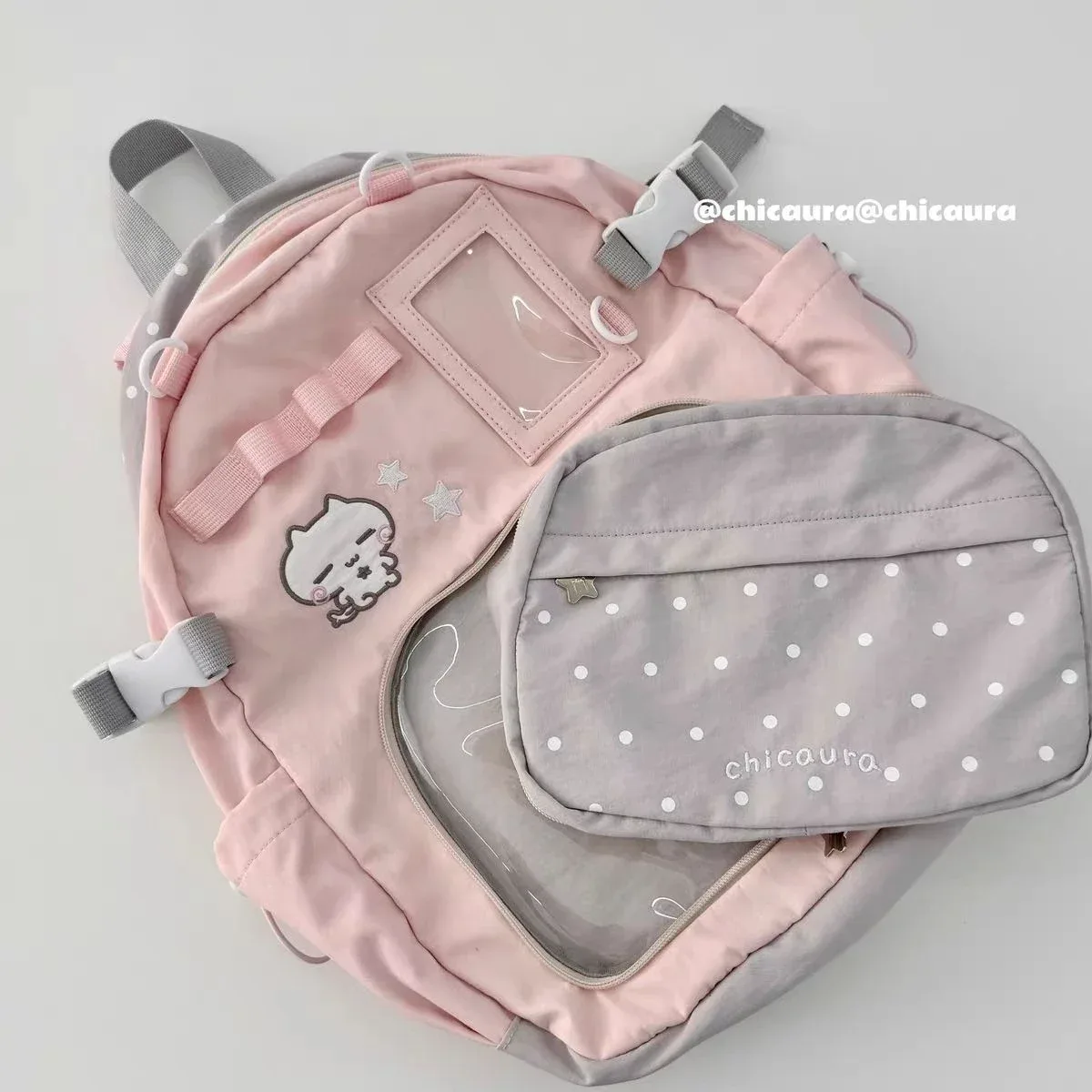 nouveau sac à dos japonais pour filles, mignon et élégant, grande capacité, polyvalent, pour les trajets quotidiens, sac à dos ulzzang diy ita bag, sac pour poupées
