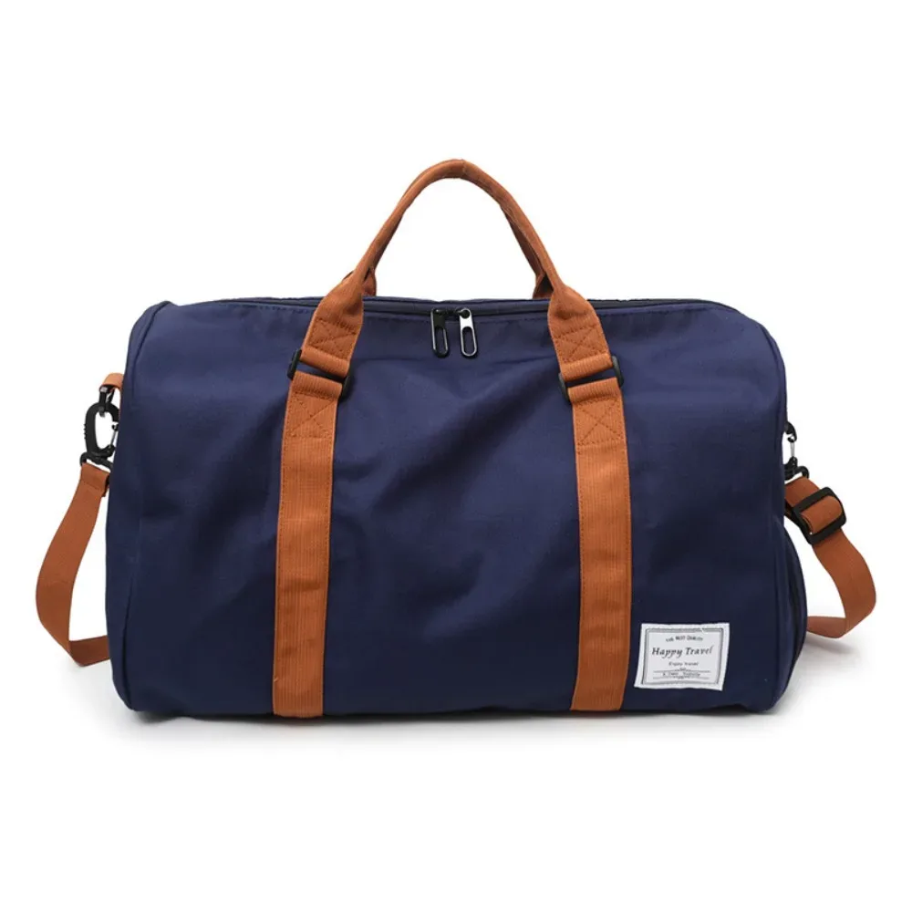 sac de voyage pour homme, grande capacité, sac de sport avec compartiment pour chaussures, sac à main décontracté pour les voyages courts
