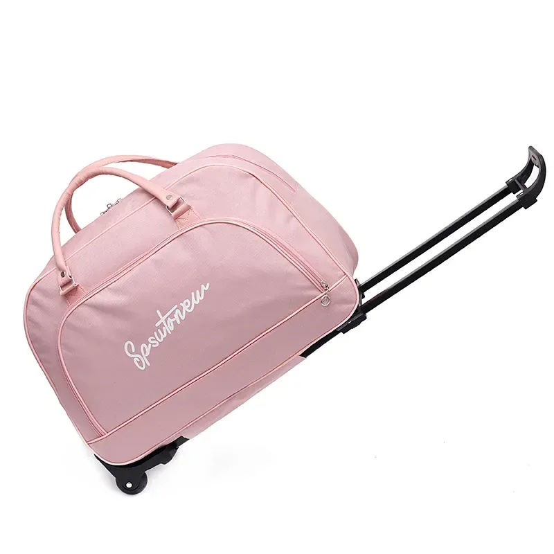 sac à roulettes avec roulettes valise de voyage bagages de grande capacité sacs de sport pliables cabine femmes hommes bagages à main sacs à main