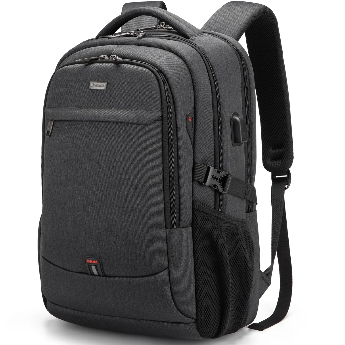 sac d'école étanche de grande capacité sac à dos pour hommes voyage ordinateur portable sacs à dos 15.6 pouces mâle mochila pour adolescent