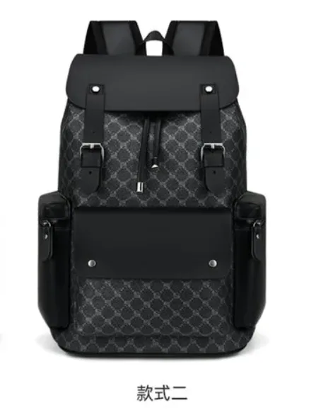 sac à dos à imprimé floral pour hommes, design de marque de luxe, sac à dos de voyage de grande capacité, sacs pour ordinateur portable à la mode, cartable 백팩