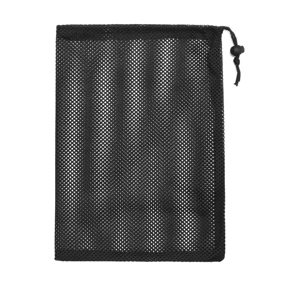 sac à linge polyvalent pour la maison en plein air, sac à cordon en maille, sac de rangement, sac de rangement