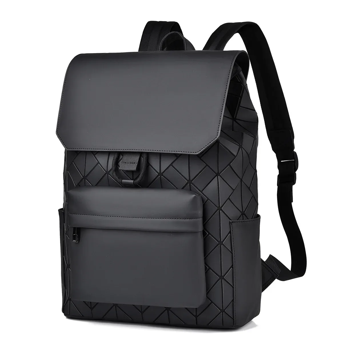 marque design hommes sac à dos losange coloré réfléchissant sacs à dos hommes grande capacité 15 pouces pochette d'ordinateur décontracté étudiant sacs d'école