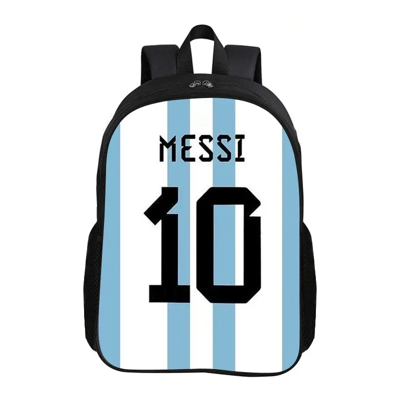 sac à dos m-messi pour l'école et les voyages, sac à dos de sport pour enfant, sac à dos de football pour enfant, sac à dos de star du football, cadeau