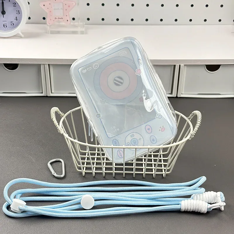 sac de rangement pour poupée en coton, ours auto-déversible, anti-poussière, haute transparence, idéal pour prendre des jouets, organisateur de jouets en peluche en plein air