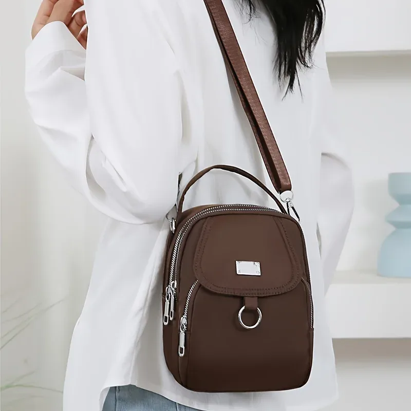 sac à bandoulière couleur soldat pour femmes mode sac décontracté portable étudiants sac à bandoulière