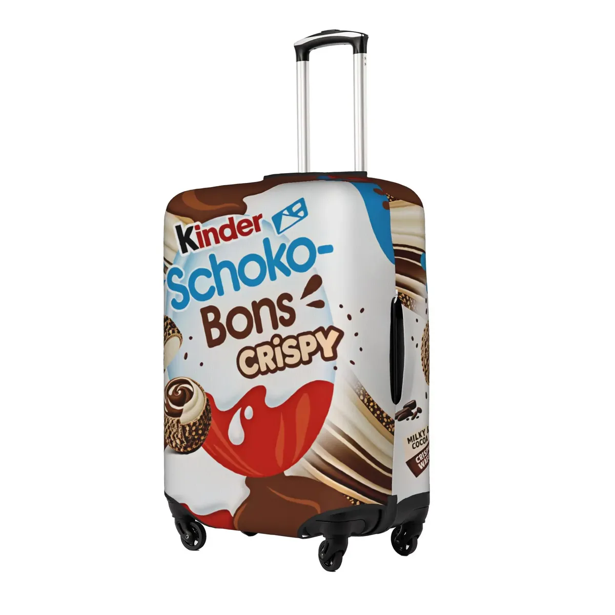 k-kinders chocolate b-buenos housse de protection pour bagages, housses de valise de voyage mignonnes pour 18-32 pouces