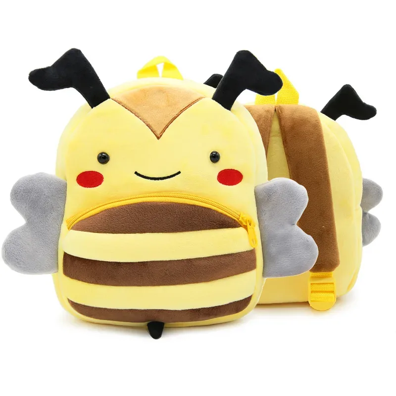 sac à dos créatif en peluche pour enfant, observateur, mignon, animal de dessin animé