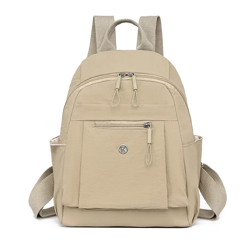 sac à bandoulière léger et pliable pour femmes, nouveau style d'été 2025, sac à dos en nylon, sac à main décontracté