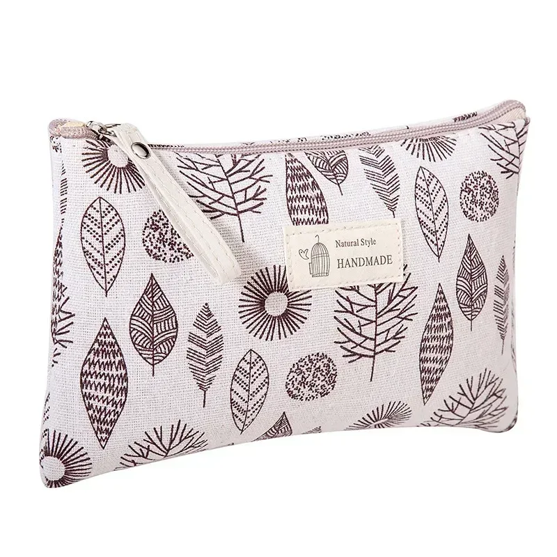 nouveau femmes voyage sac cosmétique toile portable fermeture éclair sacs de maquillage femme sacs à main trousse à crayons articles de toilette stockage sac de lavage chaud