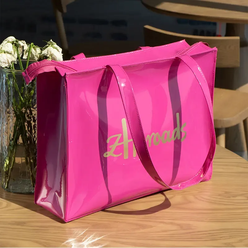 sac fourre-tout brillant de luxe, imperméable, élégant et durable, idéal pour le quotidien et les voyages, accessoire de mode.