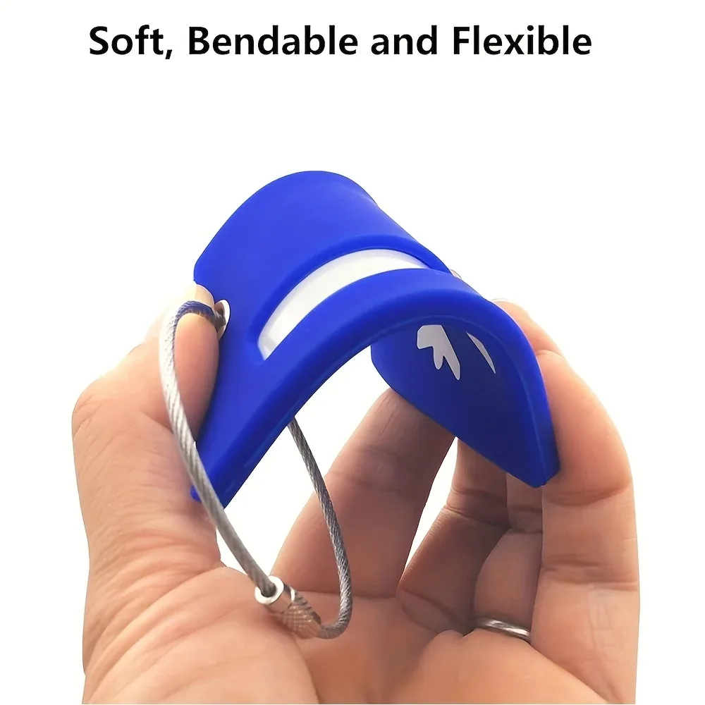 étiquette de bagage en silicone pour valises avec boucle en acier inoxydable, approuvée par la tsa, protection de la vie privée, accessoires de voyage essentiels, étiquettes pour sacs