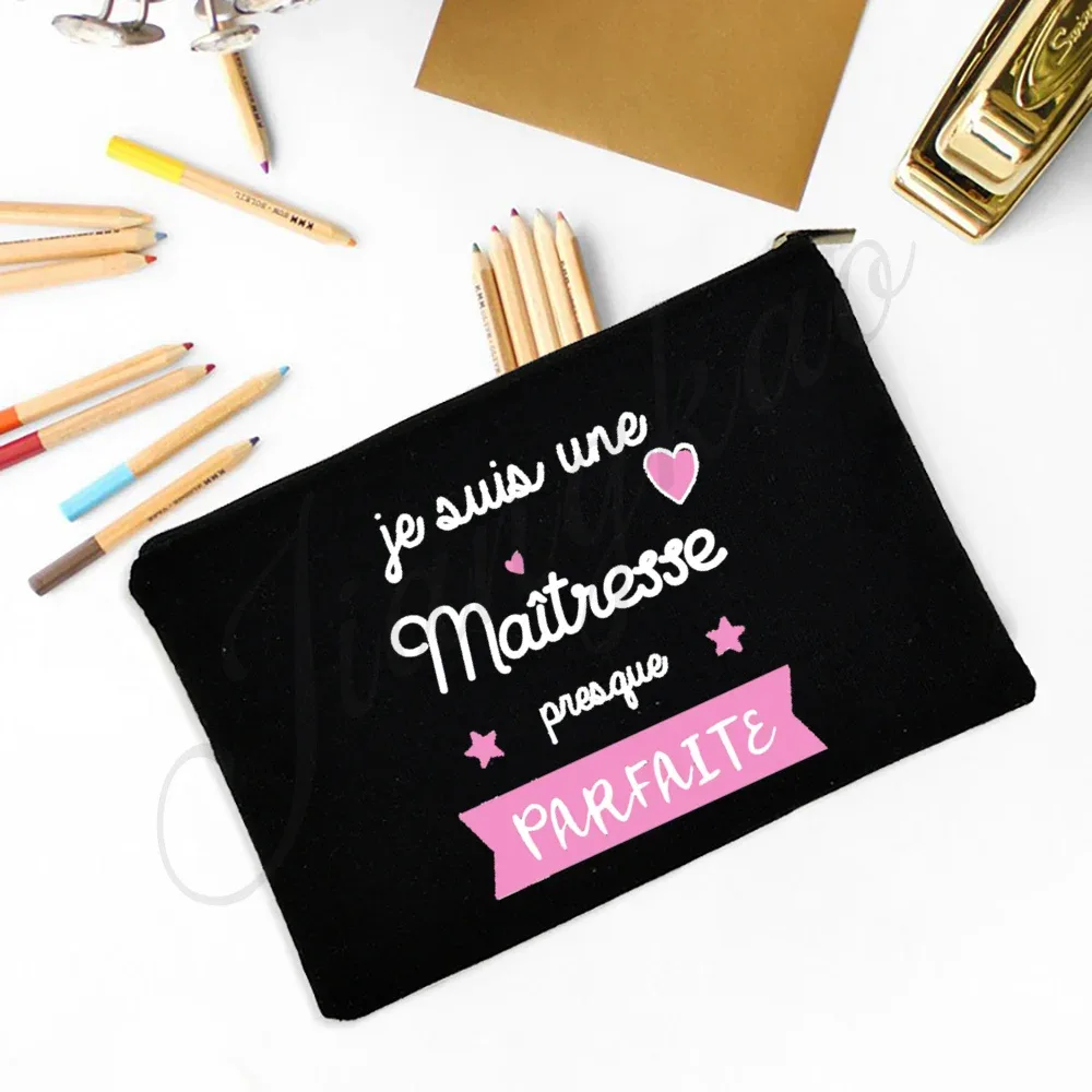 un merveilleux professeur difficile à trouver difficile à laisser impossible pour oublier un sac à crayons imprimé trousse de toilette de maquillage cadeau pour les enseignants