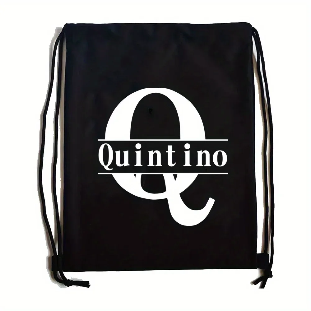 sac à dos à cordon personnalisé avec nom, sac de sport à double épaule, sac personnalisé avec initiales, sac portable pour randonnée et camping en plein air