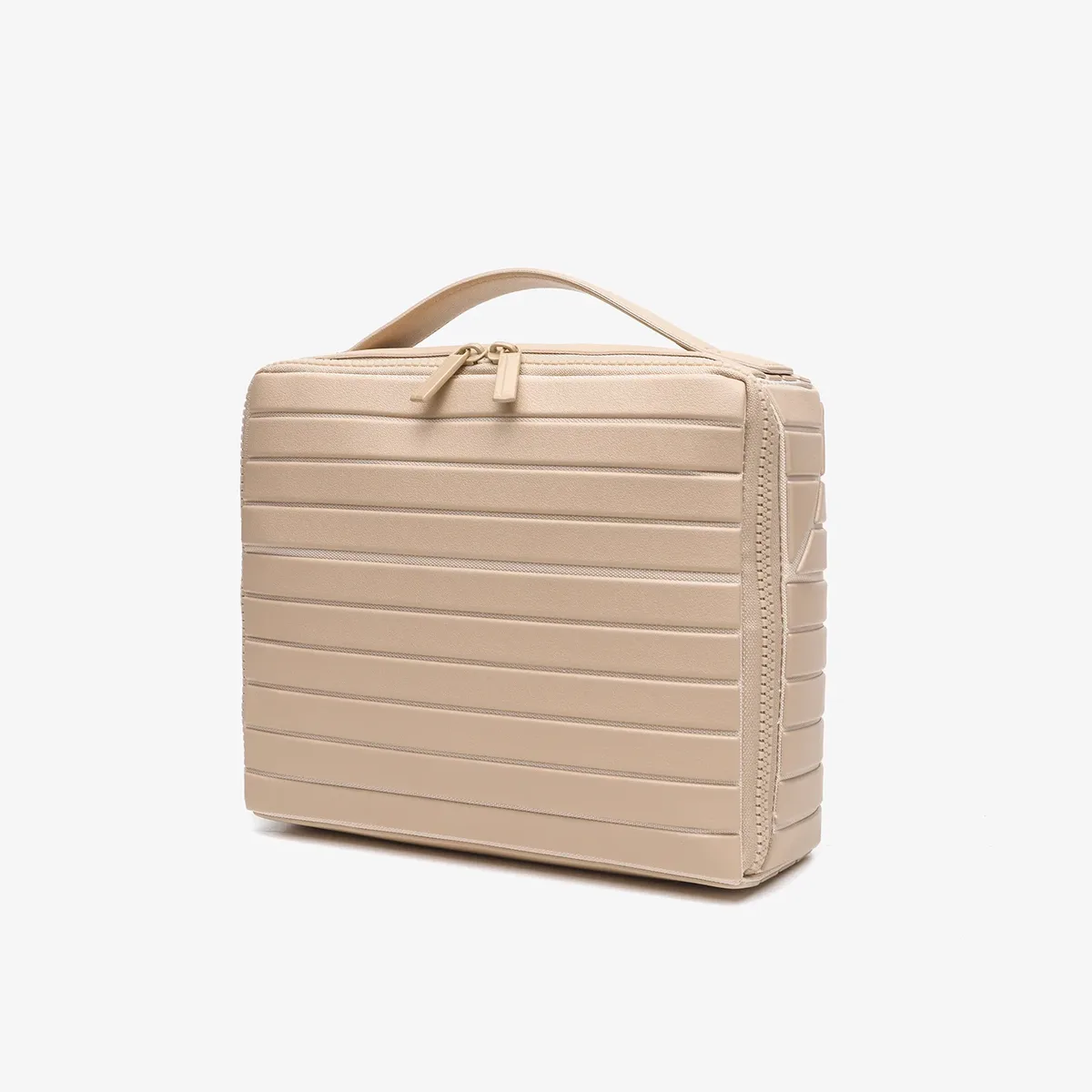 nouvelle trousse de maquillage rayée 2026 grande capacité sac cosmétique de voyage portable organisateur de toilette étui de rangement pour femmes