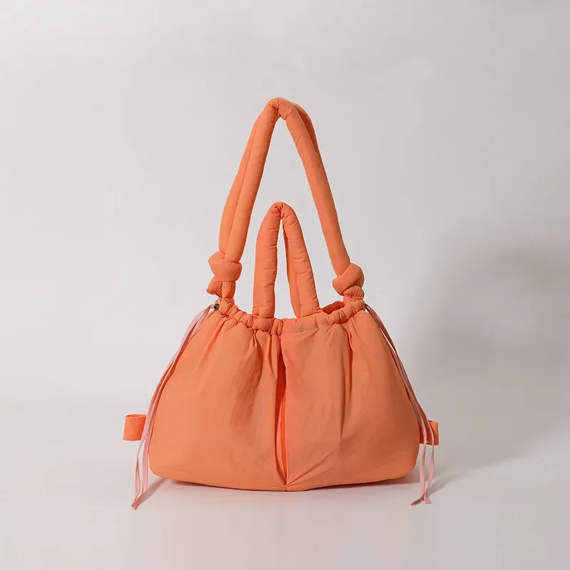 nouveau sac femme vers le bas rembourré veste sac mode unique épaule sac fourre-tout sac à dos sac à bandoulière mochila femininas grand sac fourre-tout