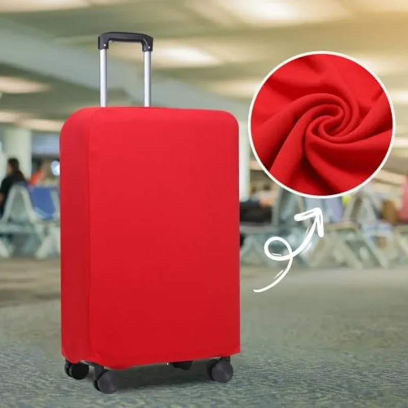 housse de protection pour valise de voyage, housse anti-poussière pour valise à roulettes, accessoires de voyage, organisateur de bagages, multicolore