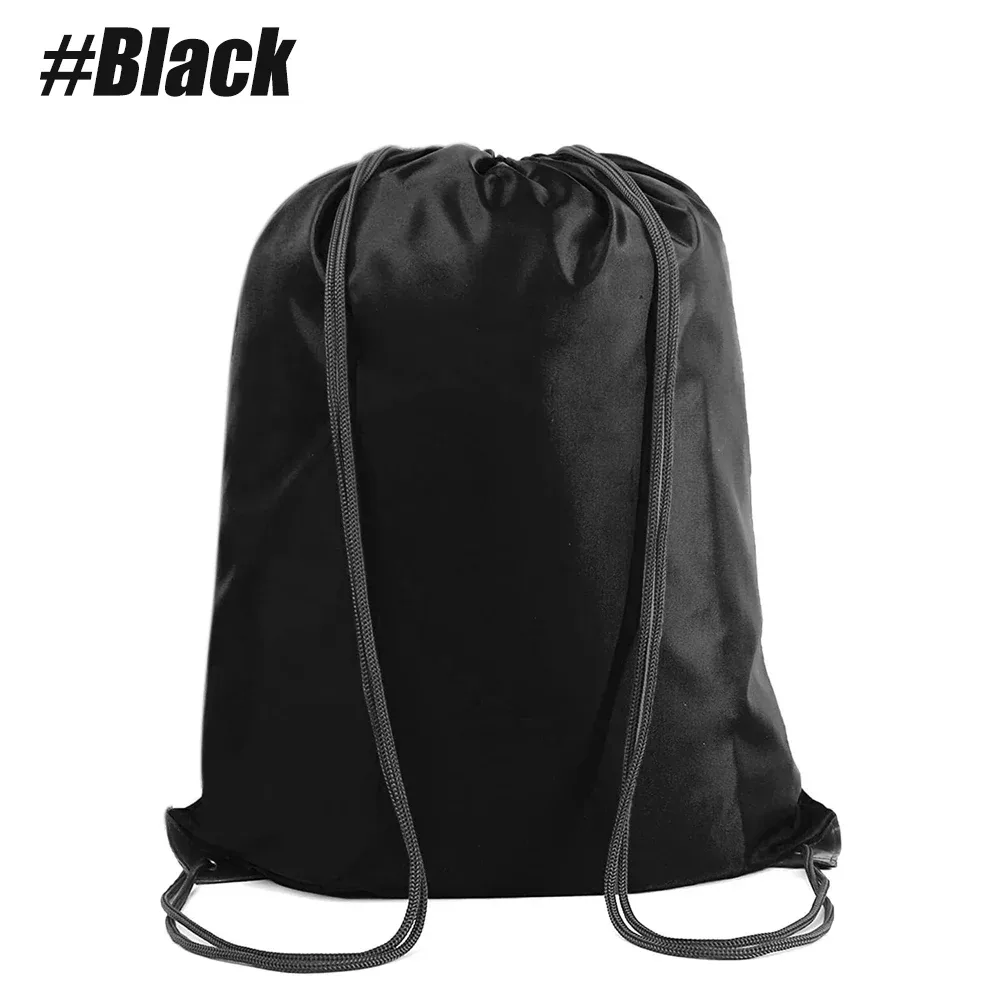 1 pièces unisexe cordon sac à dos en vrac chaîne sac à dos pour hommes et femmes salle de sport voyage sport résistant à l'eau léger