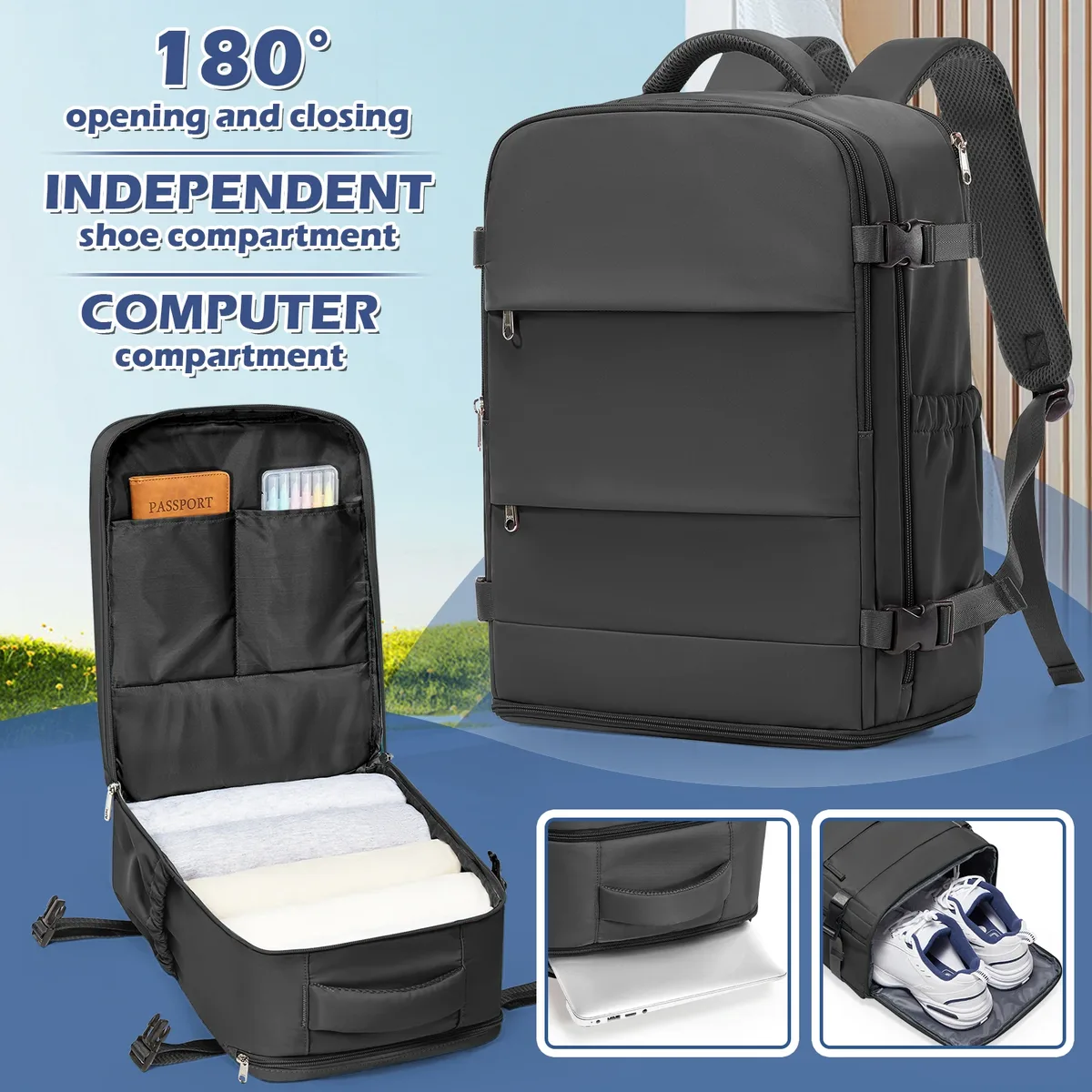sac à dos de voyage 40x30x20 ryanair, sac à dos pour ordinateur portable, sac à dos imperméable pour femme, sac à main pour ordinateur portable, sac à dos d'école