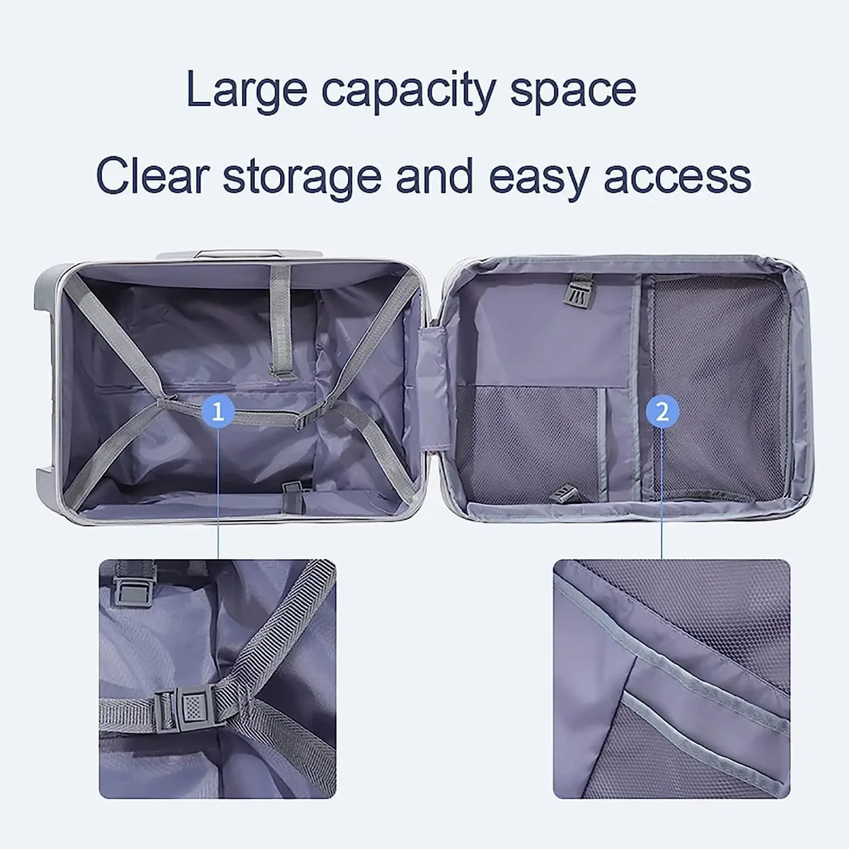 valise avec siège pour enfant, poussette de voyage 2 en 1, bagage à roulettes multifonctionnel, valise à roulettes de 20 pouces pour enfant