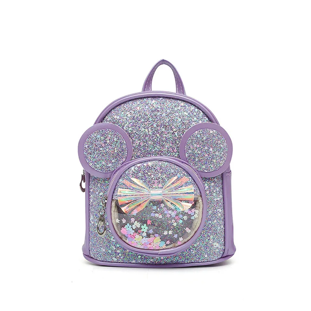 nom personnalisé enfants mignon brillant sac à dos princesse filles dessin animé sac à dos personnalisé enfants mode maternelle sac à dos