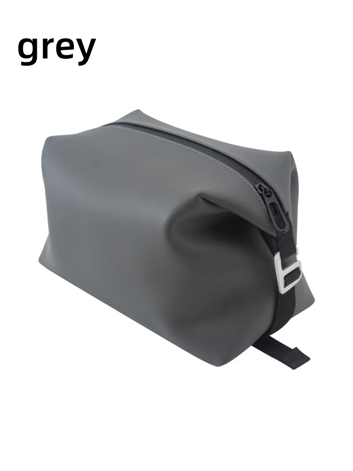 un sac de toilette et de maquillage de voyage en silicone, élégant, simple, uni et de haute qualité pour femmes, avec un crochet en métal, léger et facile à transporter, doté d'une texture lisse et de propriétés anti-froissement, un sac de bain multifonctionnel, idéal pour les voyages, les déplacements professionnels, les dortoirs étudiants, les cadeaux de saint-valentin pour petites amies, amies et personnes âgées, un article indispensable, un sac de maquillage pour femmes, un organisateur de salle de bain élégant, peut servir à ranger et organiser le maquillage, les produits de soins de la peau, les articles de toilette et les nécessités quotidiennes.