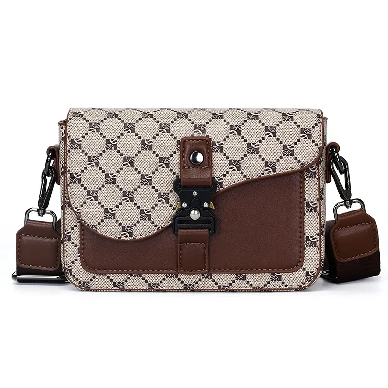 sac bandoulière élégant pour homme haut de gamme en cuir pu, sac à bandoulière minimaliste pour affaires, parfait pour les trajets quotidiens et les voyages